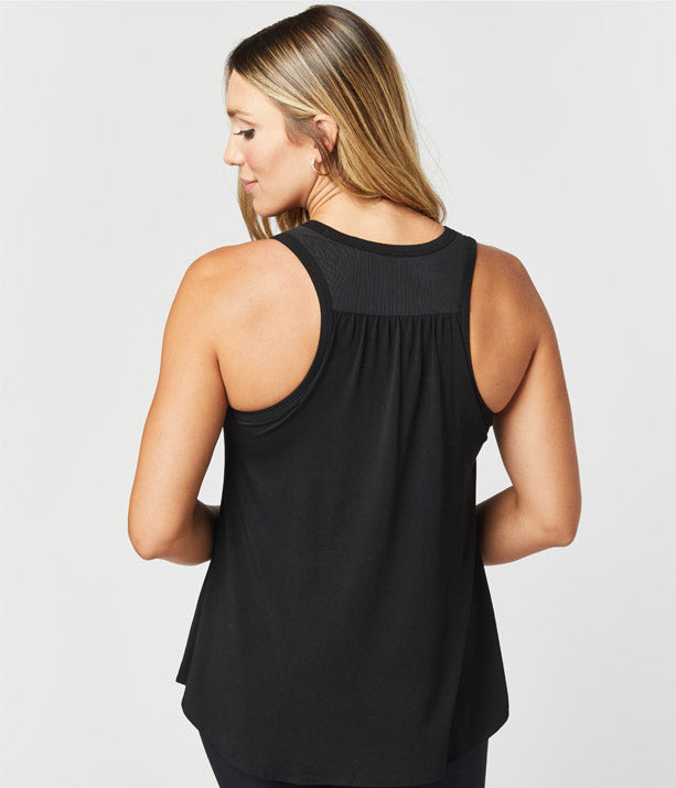 The Freedom Racerback Tank with Built-in Bra